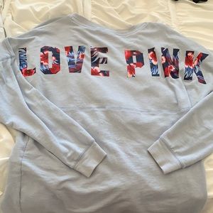 VS pink crew neck